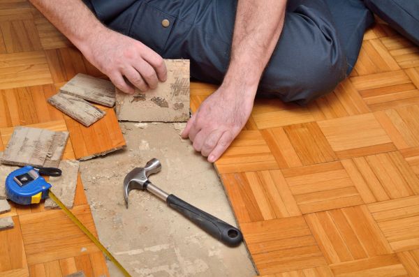 Cost of Handyman Floor Repair in Johnson City