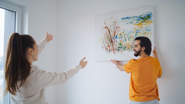 Cost of Artwork Hanging in Johnson City